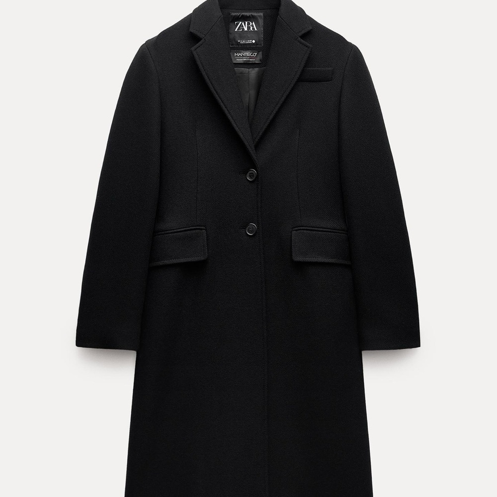 Fitted Wool Coat ZW collection